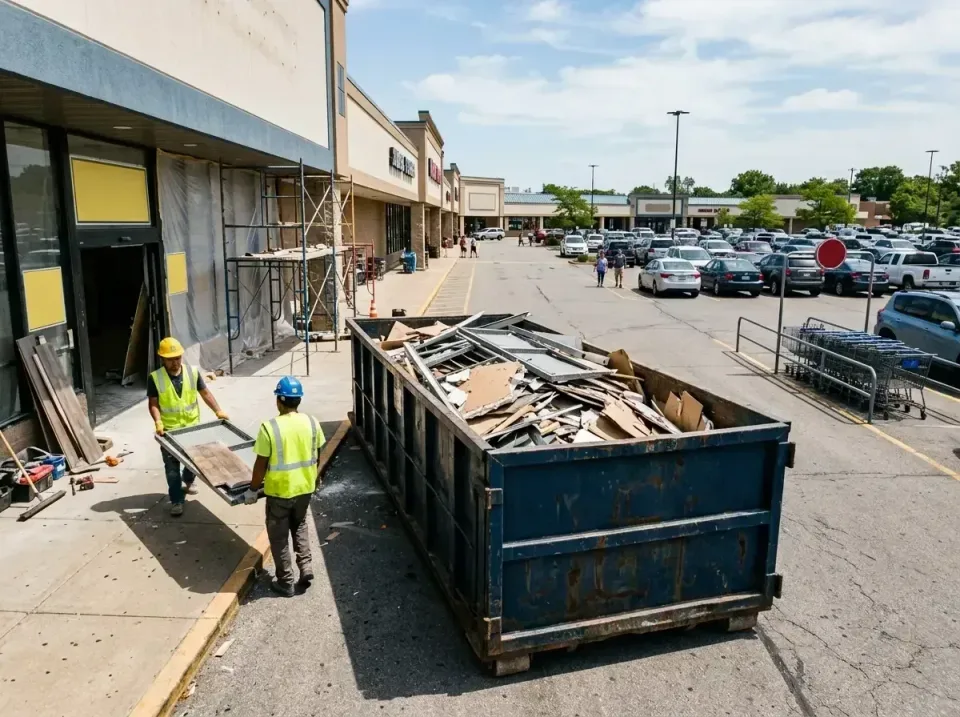 retail-store-renovation-debris-003 — frequently asked questions, Roll-off Dumpster Rentals in Shenandoah, VA